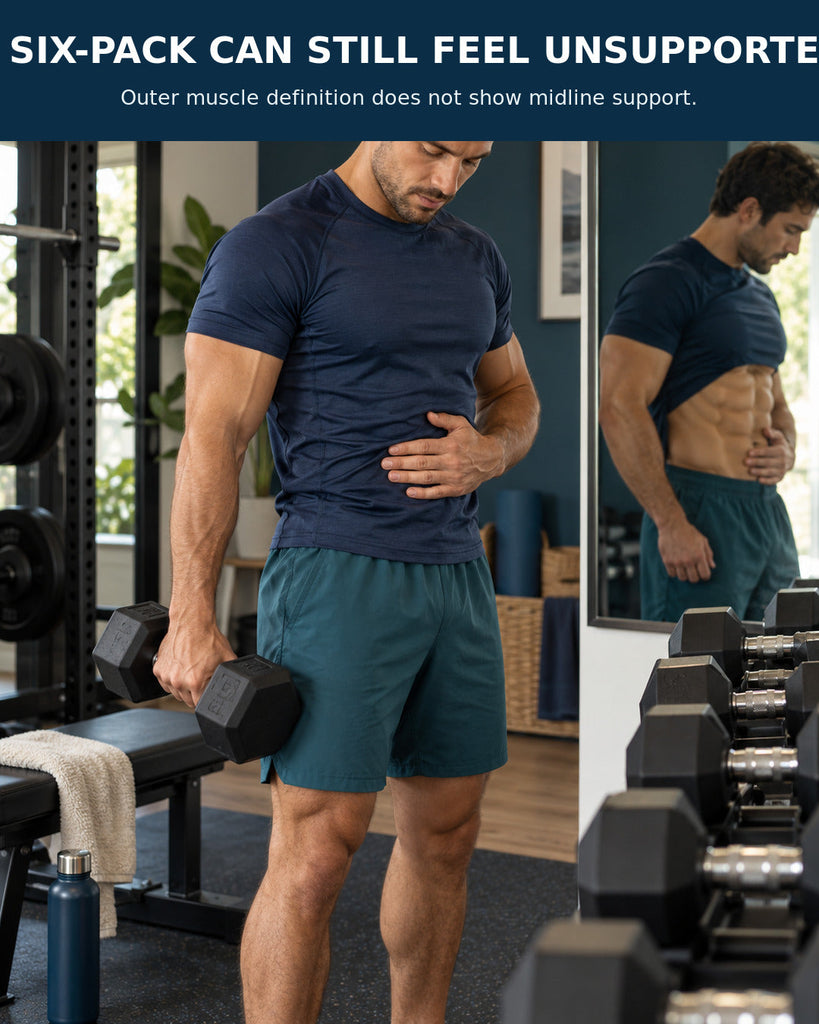 Men: Have a Six-Pack but a Weak Core? Here’s Why