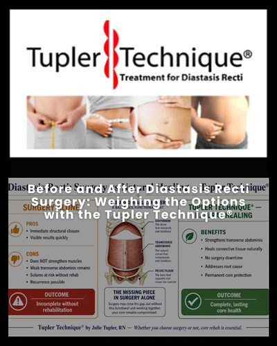 Before and After Diastasis Recti Surgery: Weighing the Options with the Tupler Technique®