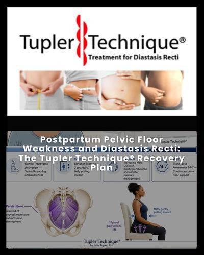 Postpartum Pelvic Floor Weakness and Diastasis Recti: The Tupler Technique® Recovery Plan