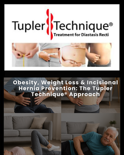 Obesity, Weight Loss & Incisional Hernia Prevention: The Tupler Technique® Approach