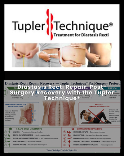 Diastasis Recti Repair: Post-Surgery Recovery with the Tupler Technique®