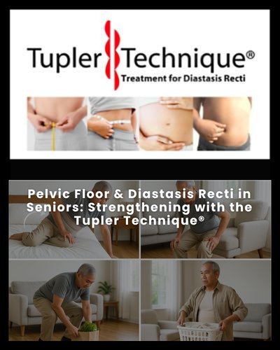 Pelvic Floor & Diastasis Recti in Seniors: Strengthening with the Tupler Technique®