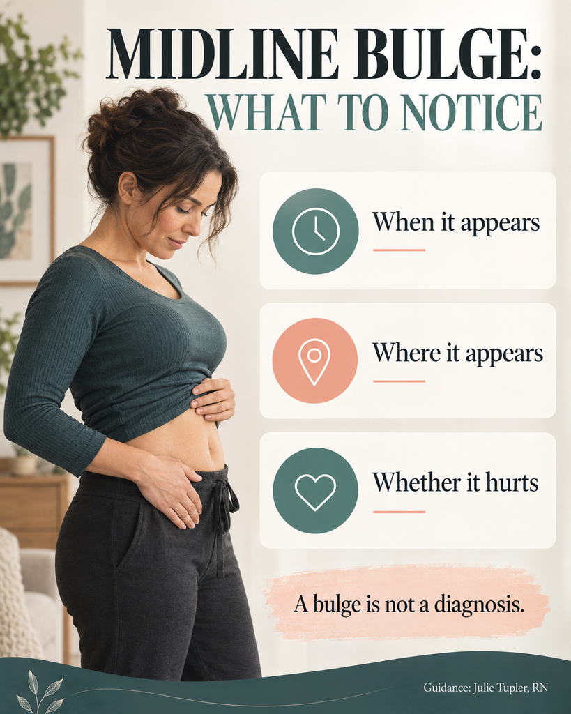 Separated Stomach Muscles? Start With the Bulge You See