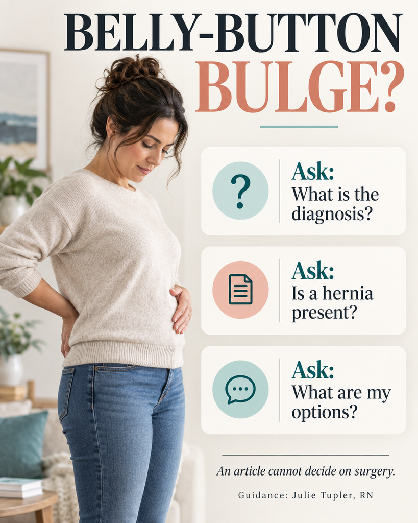 A Belly Bulge Has You Thinking About Surgery? Read This First