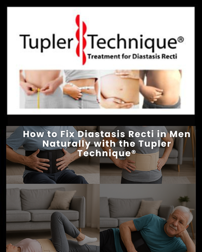 How to Fix Diastasis Recti in Men Naturally with the Tupler Technique®
