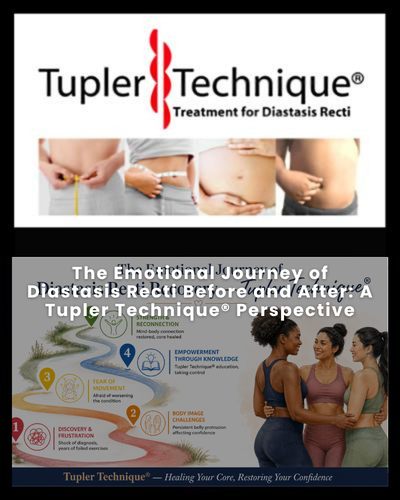 The Emotional Journey of Diastasis Recti Before and After: A Tupler Technique® Perspective