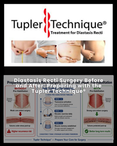 Diastasis Recti Surgery Before and After: Preparing with the Tupler Technique®