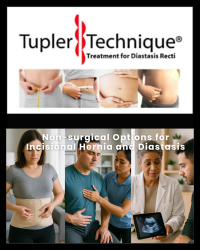 Non-surgical Options for Incisional Hernia and Diastasis
