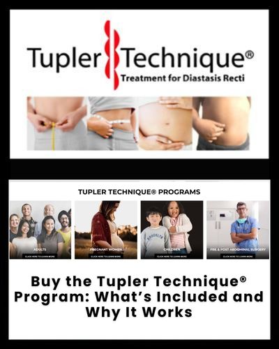 Buy the Tupler Technique® Program: What’s Included and Why It Works