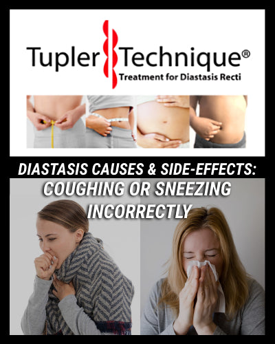Coughing or Sneezing Incorrectly Can Make Your Diastasis Grow Larger