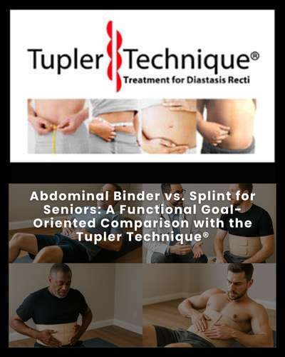 Abdominal Binder vs. Splint for Seniors - Diastasis Rehab