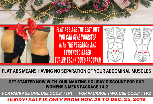 FLAT ABS ARE THE BEST GIFT YOU CAN GIVE YOURSELF FOR THE HOLIDAYS….ESPECIALLY WITH A HUGE DISCOUNT!