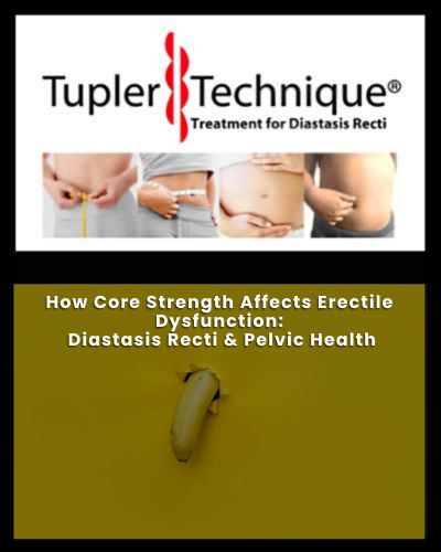 How Core Strength Affects Erectile Dysfunction: Diastasis Recti & Pelvic Health