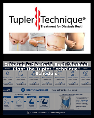 Creating a Diastasis Recti Workout Plan: The Tupler Technique® Schedule
