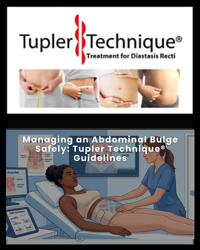 Managing an Abdominal Bulge Safely: Tupler Technique® Guidelines