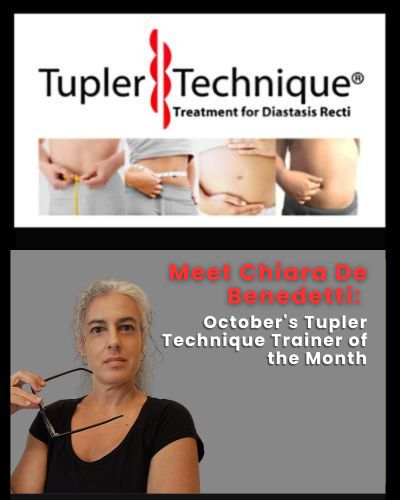 Chiara De Benedetti October's Tupler Technique Trainer of the Month - Diastasis Rehab