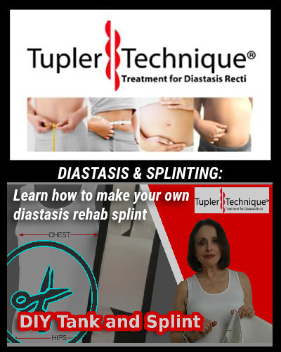DIASTASIS & SPLINTING: Learn how to make your own diastasis rehab splint