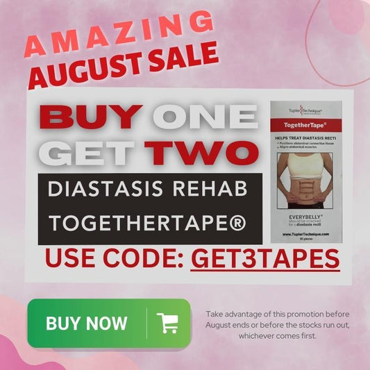 Achieve Diastasis Recti Healing with the Together Tape™: Buy 1-Get 2 in August! - diastasisrehab