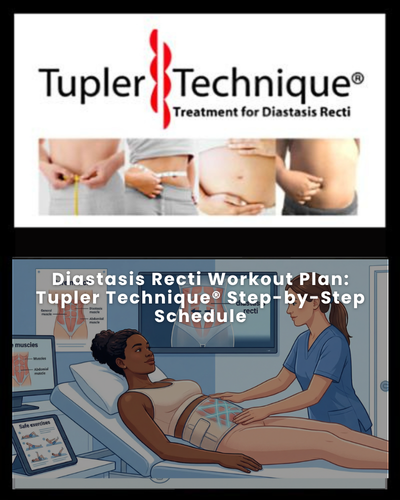 Diastasis Recti Workout Plan: Tupler Technique® Step-by-Step Schedule