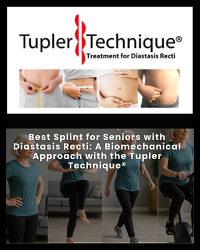 Best Splint for Seniors with Diastasis Recti: A Biomechanical Approach with the Tupler Technique®