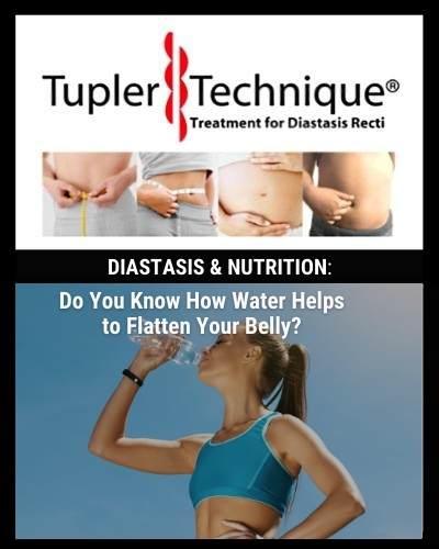 Do You Know How Water Helps to Flatten Your Belly? - diastasisrehab