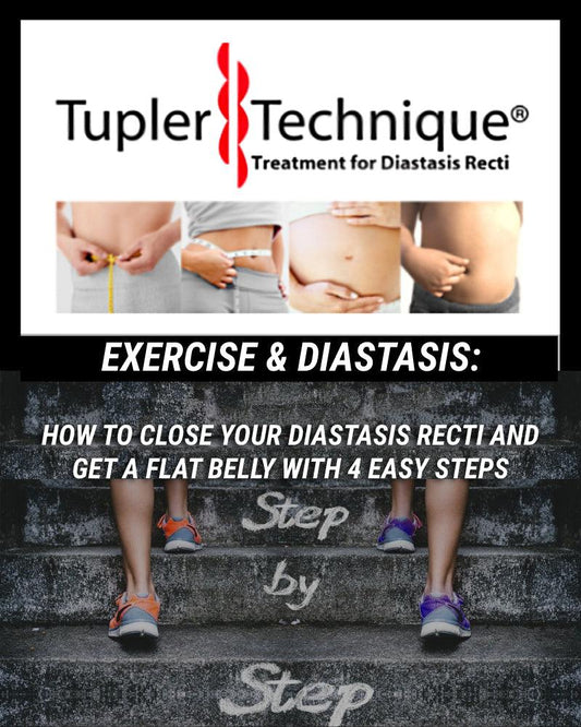 Get a Flat Belly with 4 Easy Steps: A Comprehensive Guide to Closing Your Diastasis Recti - diastasisrehab