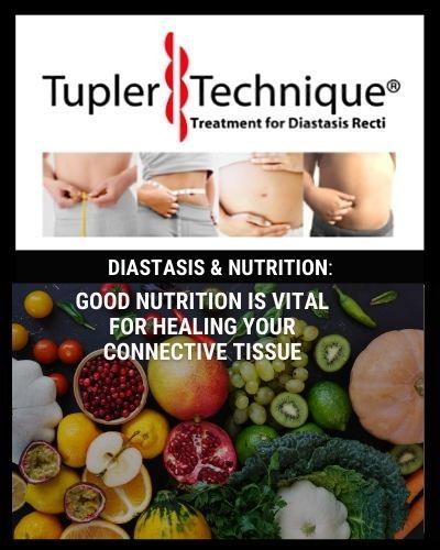 GOOD NUTRITION IS IMPORTANT FOR HEALING YOUR CONNECTIVE TISSUE - diastasisrehab