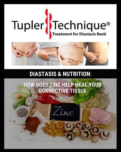 HOW DOES ZINC HELP HEAL YOUR CONNECTIVE TISSUE - diastasisrehab