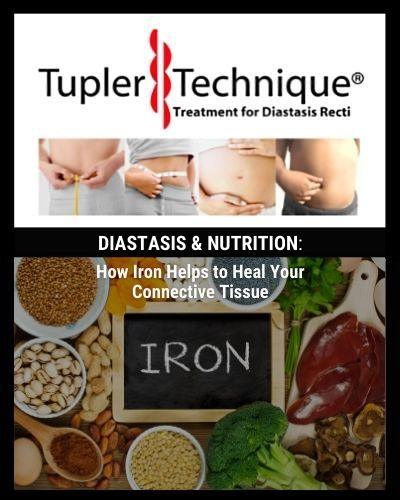 How Iron Helps to Heal Your Connective Tissue - diastasisrehab