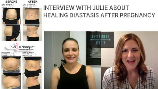 JULIE TALKS ABOUT HEALING DIASTASIS AFTER PREGNANCY - diastasisrehab