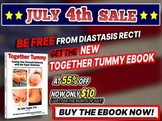JULY SALE: 55% OFF ON THE NEW TOGETHER TUMMY eBOOK - diastasisrehab