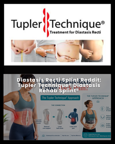 Diastasis Recti Splint Reddit: Tupler Technique® Diastasis Rehab Splint®