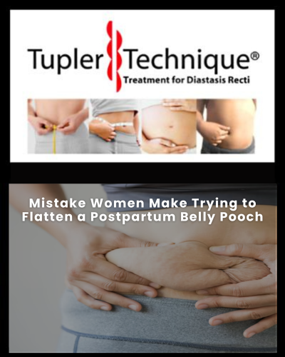 Mistake Women Make Trying to Flatten a Postpartum Belly Pooch