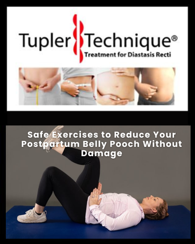 Safe Exercises to Reduce Your Postpartum Belly Pooch Without Damage