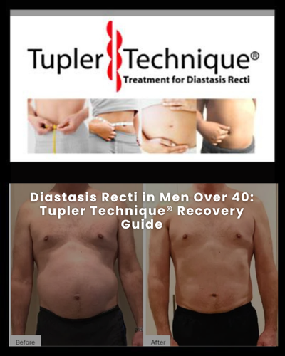 Diastasis Recti in Men Over 40: Tupler Technique Recovery Guide