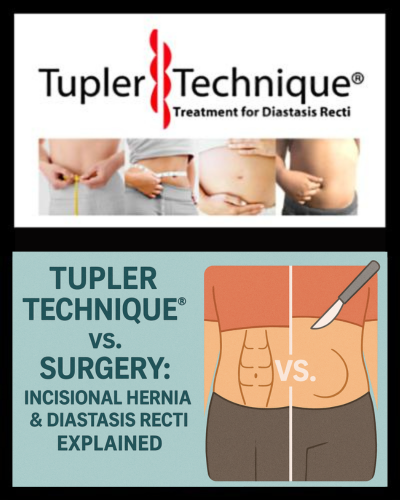 Tupler Technique® vs. Surgery: Incisional Hernia & Diastasis Recti Exp ...