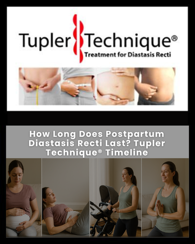How Long Does Postpartum Diastasis Recti Last? Tupler Technique® Timeline