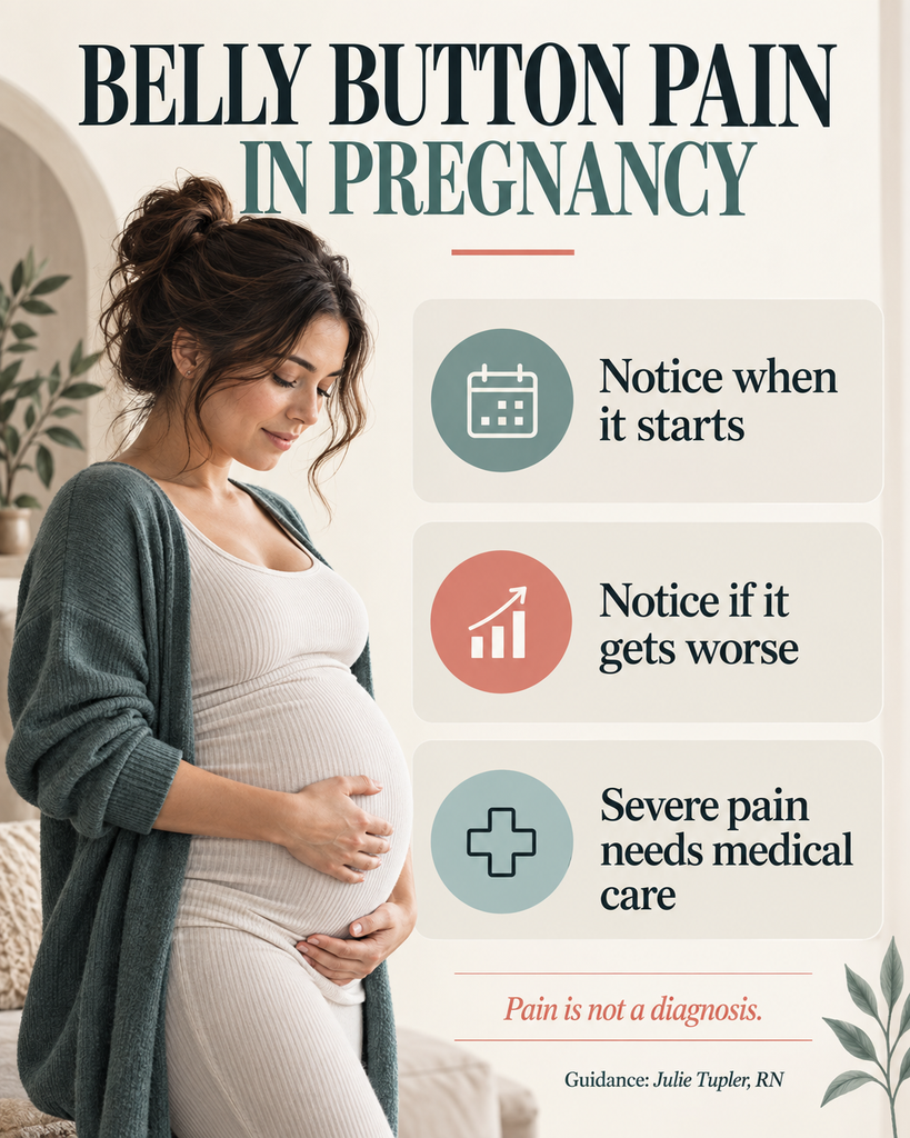 Belly Button Hurts When Pregnant? What to Notice First