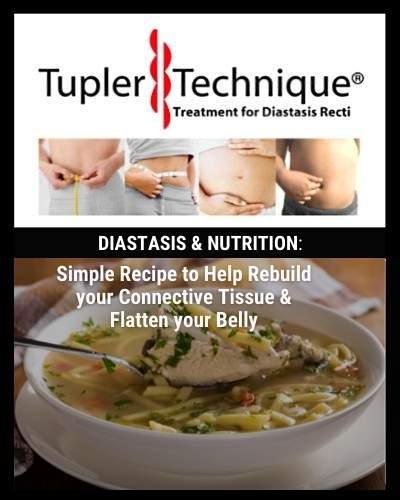 Simple Recipe to Help Rebuild your Connective Tissue & Flatten your Belly - diastasisrehab