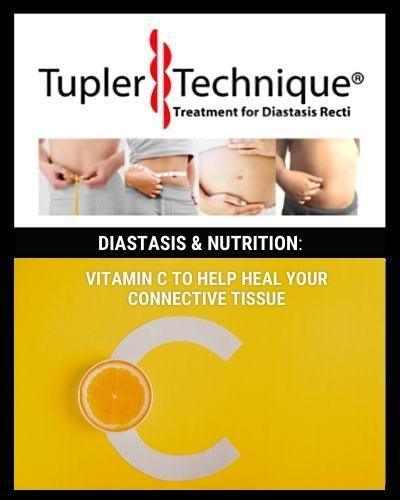VITAMIN C TO HELP HEAL YOUR CONNECTIVE TISSUE - diastasisrehab