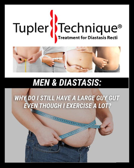 Why do I Still Have a Large Guy Gut Even Though I Exercise a Lot? - diastasisrehab