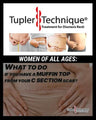 WOMEN OF ALL AGES: WHAT TO DO IF YOU HAVE A MUFFIN TOP FROM YOUR C SECTION SCAR? | TUPLER TECHNIQUE®