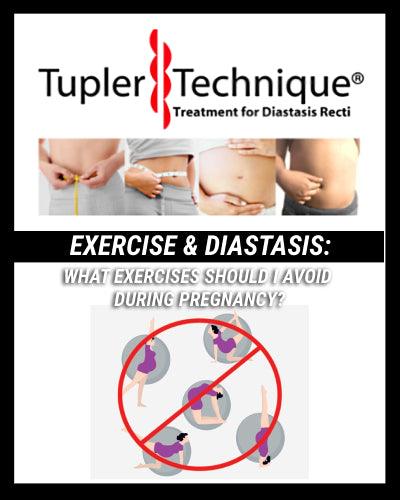 WORST EXERCISES DURING PREGNANCY | TUPLER TECHNIQUE® - diastasisrehab