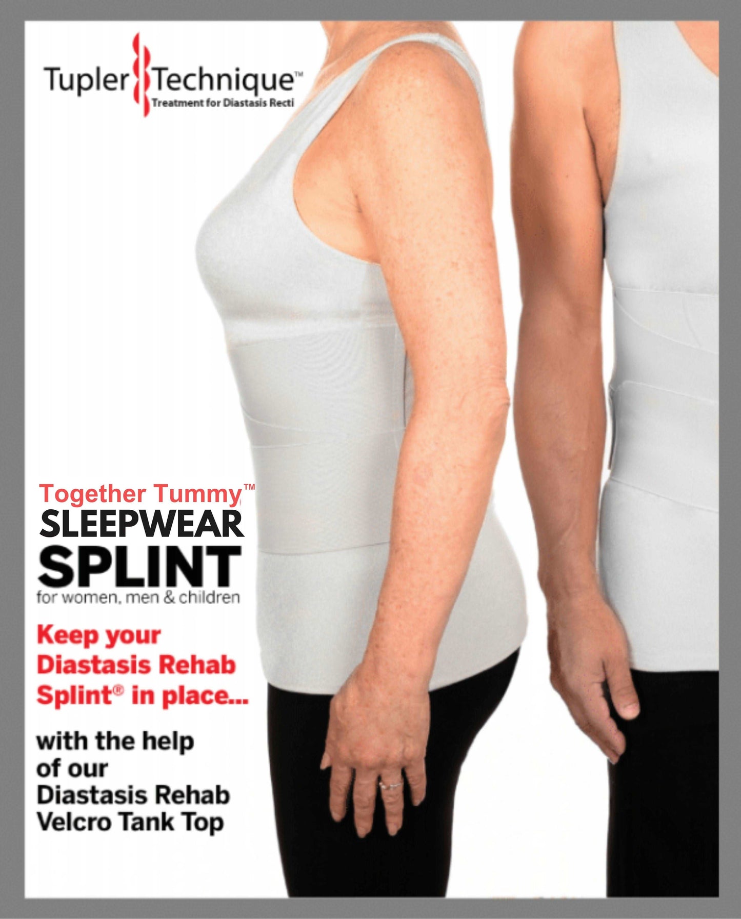 Together Tape™ for Diastasis Recti Healing, Non-Surgical Solution