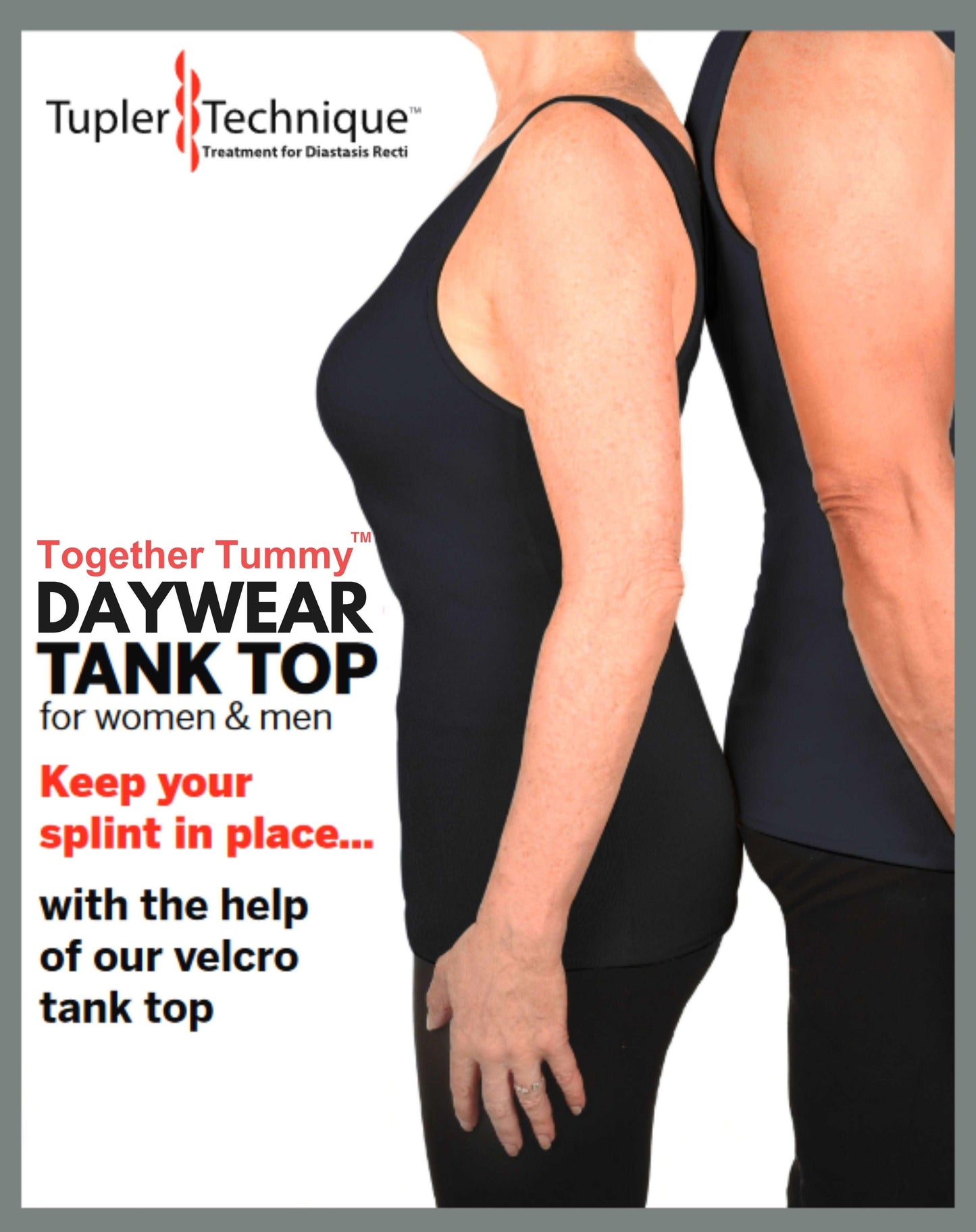 TogetherTummy™ Daywear Tank Top and Splint - diastasisrehab